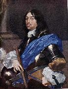 Sebastien Bourdon King Charles X Gustav of Sweden oil on canvas